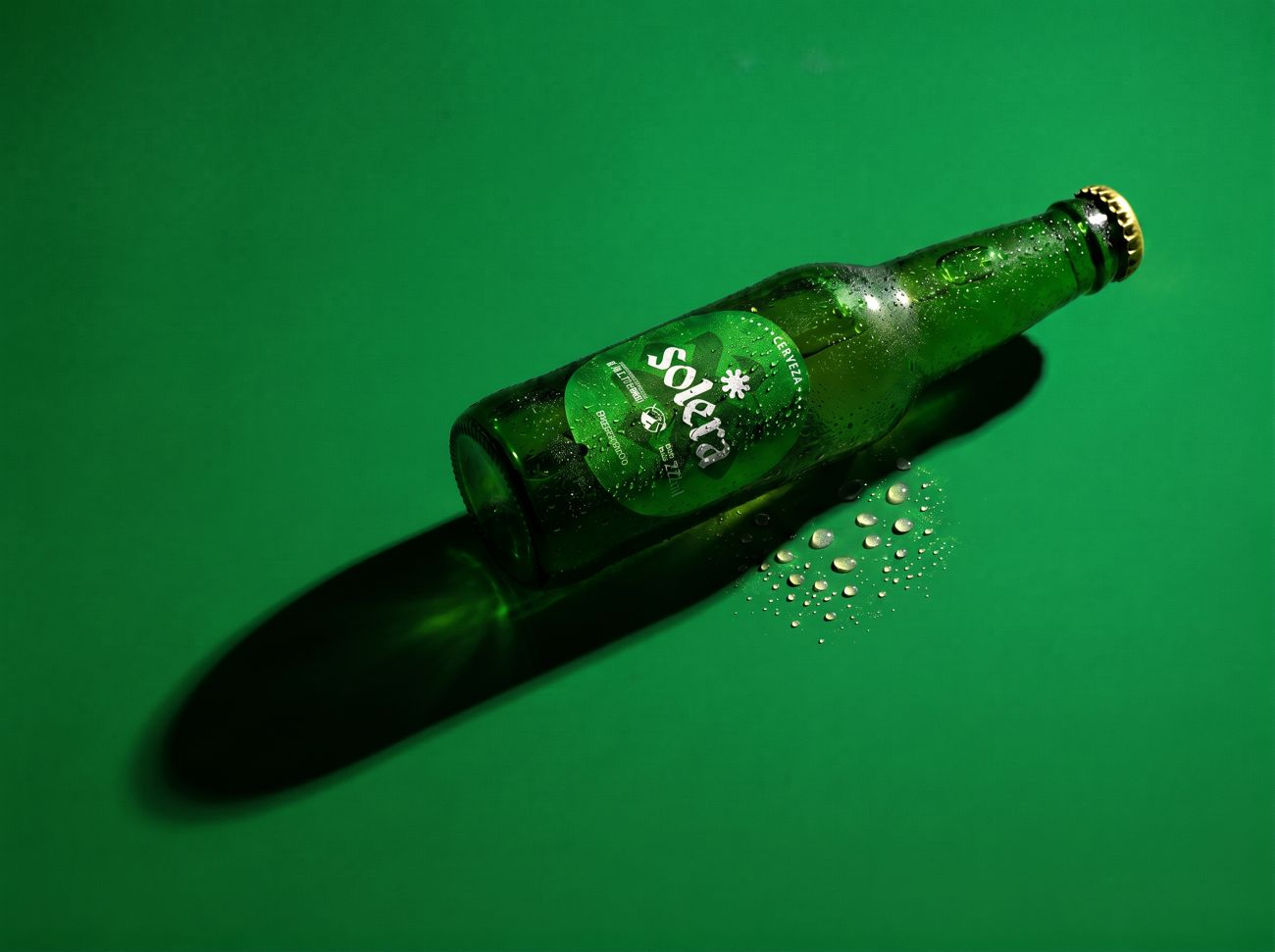 Botella verde Solera